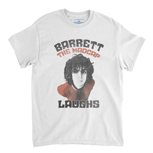 Syd Barrett Madcap T-Shirt - Classic Heavy Cotton - white