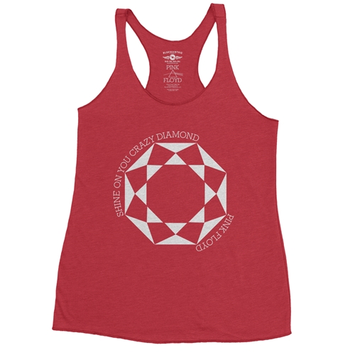 Pink Floyd Shine On You Crazy Diamond Racerback Tank - Women