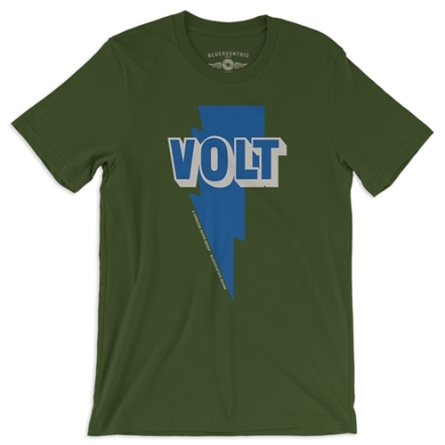 Volt Records T Shirt - Lightweight Vintage Style - vintageolive