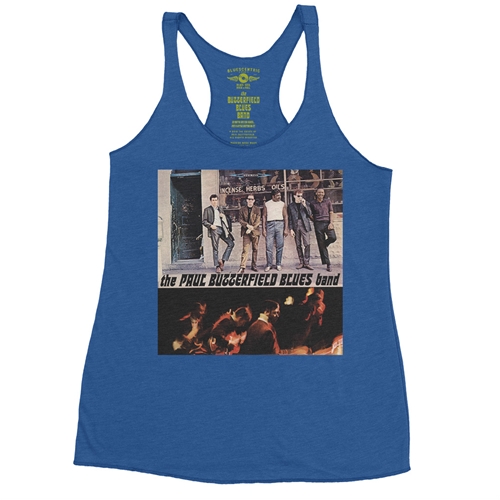 Paul Butterfield Blues Band Album Racerback Tank - Women