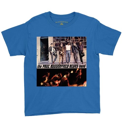 Paul Butterfield Blues Band Album Youth T-Shirt - Lightweight Vintage Children & Toddlers - youthroyalblue
