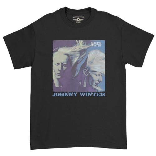Johnny Winter Second Winter T-Shirt - Classic Heavy Cotton - classicblack