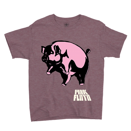 Pink Floyd Algie Pig Youth T-Shirt - Lightweight Vintage Children ...