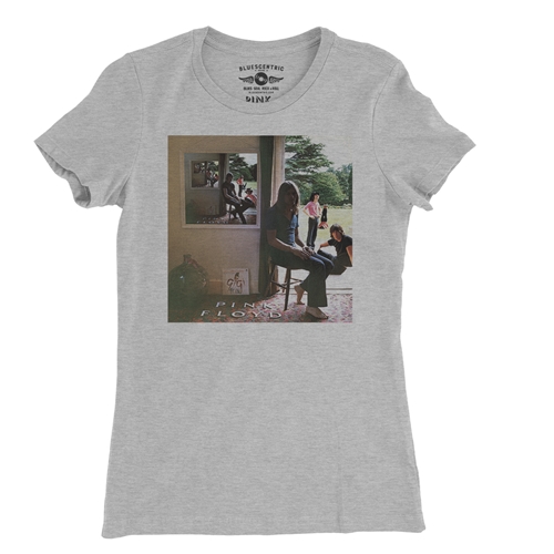 Pink Floyd Ummagumma Album Cover Ladies T Shirt - Relaxed Fit - ladiesathleticheather