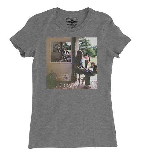 Pink Floyd Ummagumma Album Cover Ladies T Shirt - Relaxed Fit - ladiesdeepheather