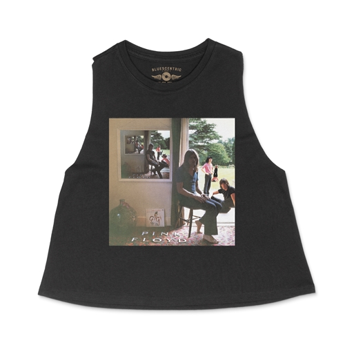 Pink Floyd Ummagumma Album Cover Racerback Crop Top - Women