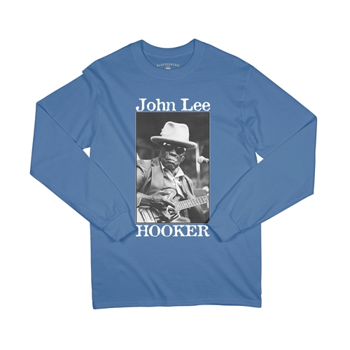 John Lee Hooker Santa Cruz Long Sleeve T-Shirt - longsleeveblue