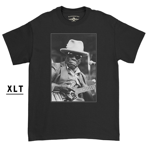 XLT John Lee Hooker Black & White Photo T-Shirt - Men