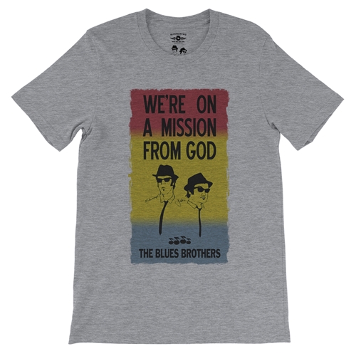 The Blues Brothers Poster T-Shirt - Lightweight Vintage Style - heatherathletic