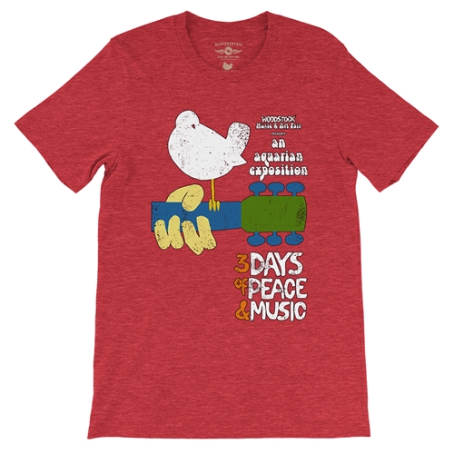 Woodstock - Poster T-Shirt Woodstock - Poster T-Shirt