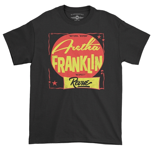 The Aretha Franklin Revue T-Shirt - Classic Heavy Cotton - classicblack