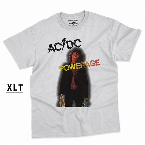 XLT AC/DC Powerage Album Cover Album Cover T-Shirt - Men