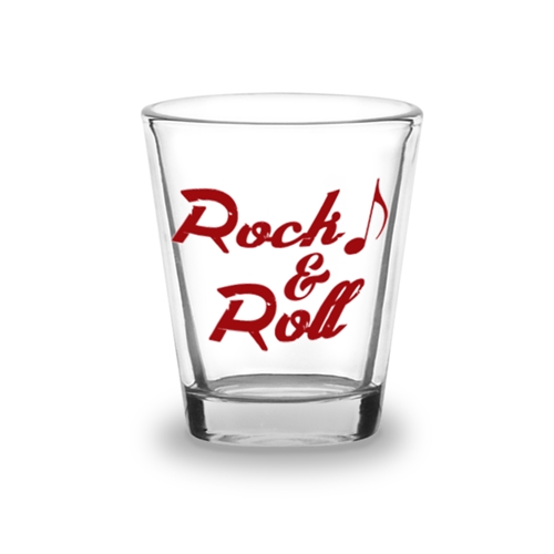 Rock n Roll Shot Glass