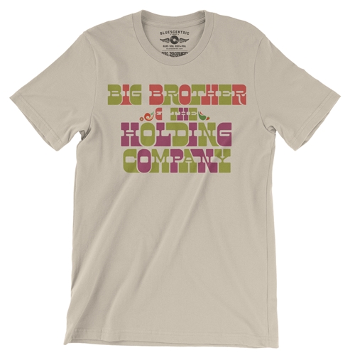 The Frisco Big Brother & the Holding Company T-Shirt - Lightweight Vintage Style - vintagecream
