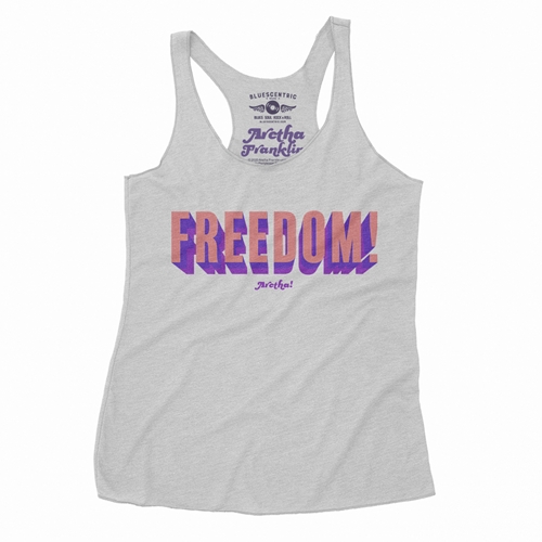 Aretha Franklin Freedom! Racerback Tank - Women