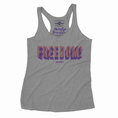Aretha Franklin Freedom! Racerback Tank - Women