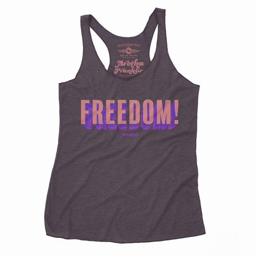 Aretha Franklin Freedom! Racerback Tank - Women