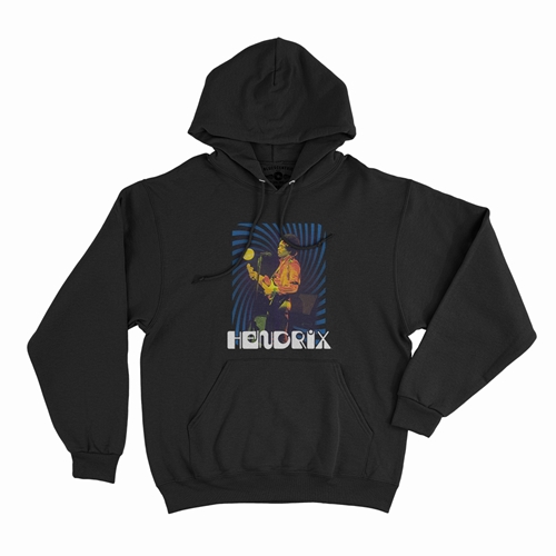 Jimi Hendrix Fillmore East Pullover Jacket - hoodieblack