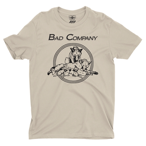Bad Co Run With The Pack - Lightweight Vintage Style - vintagecream