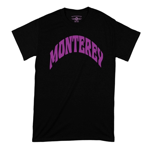 "Monterey" Pop Fest T-Shirt - Classic Heavy Cotton  - classicblack
