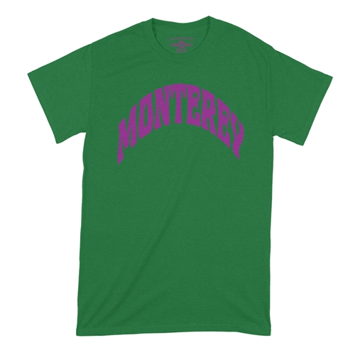 "Monterey" Pop Fest T-Shirt - Classic Heavy Cotton  - classickellygreen