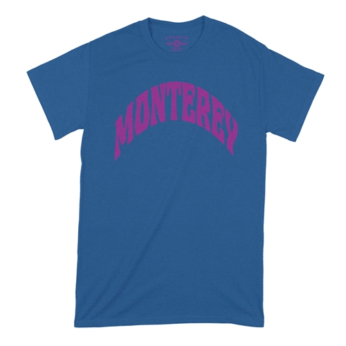 "Monterey" Pop Fest T-Shirt - Classic Heavy Cotton  - classicroyalblue