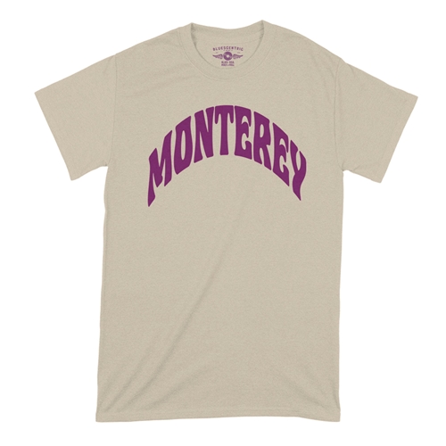 "Monterey" Pop Fest T-Shirt - Classic Heavy Cotton  - classicsand
