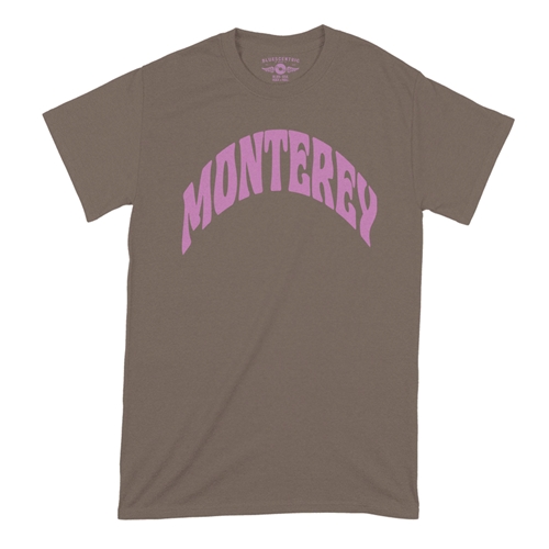 "Monterey" Pop Fest T-Shirt - Classic Heavy Cotton  - classictaupe