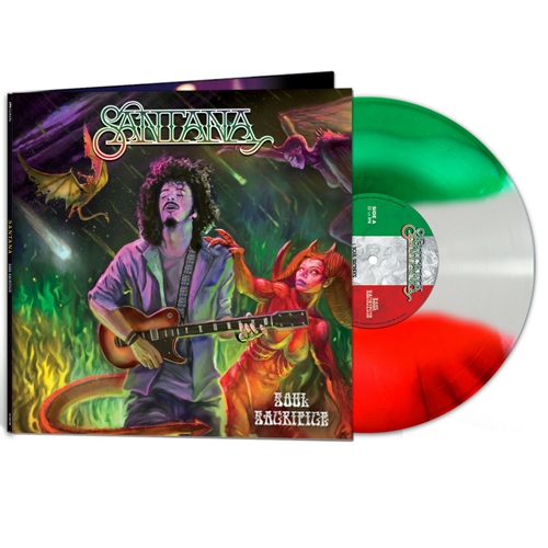 Santana - Soul Sacrifice Vinyl Record (New, Ltd. Edition, Tri-Color Vinyl)
