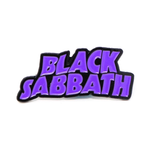 Black Sabbath Pint Glass Classic Purple Band Logo Official Boxed One Size