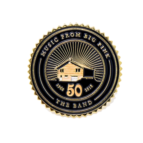 Ltd. Edition The Band Big Pink 50th Enamel Pin