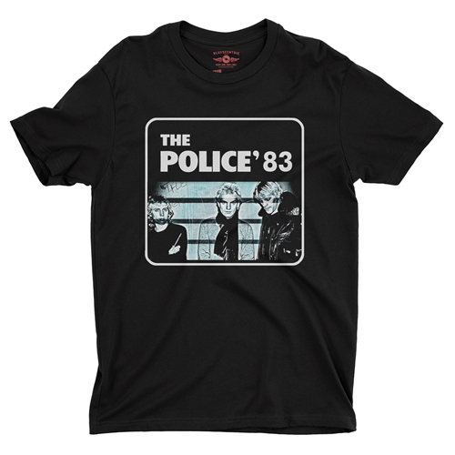 ankomme Billy ged Dekan The Police '83 Band T-Shirt | The Police Band Tee | Bluescentric