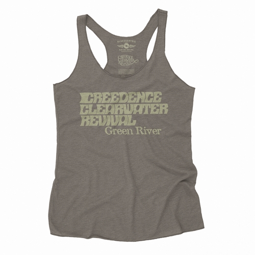 Creedence Green River 45 Racerback Tank - Women