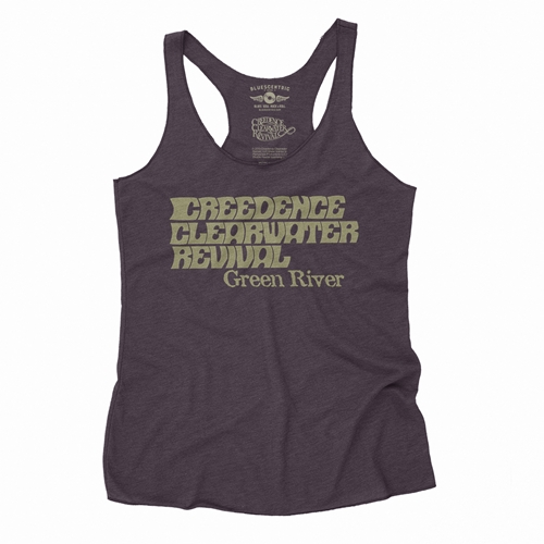 Creedence Green River 45 Racerback Tank - Women