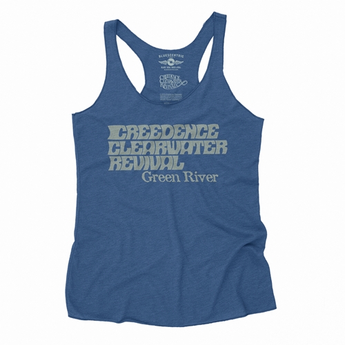 Creedence Green River 45 Racerback Tank - Women