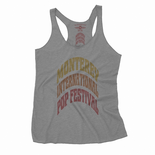 Monterey Pop Festival Red Ombre Racerback Tank - Women