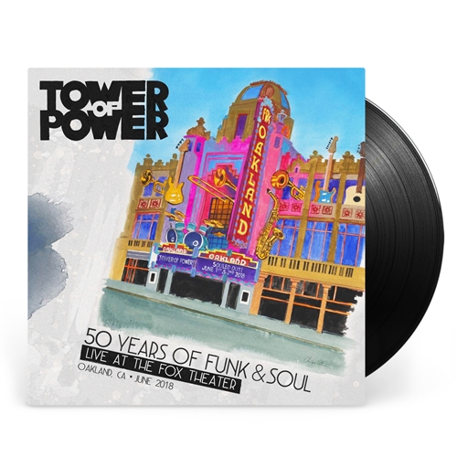 Tower of Power - 50 Years Of Funk & Soul: Live At The Fox Theater Vinyl Record (New, 3-LP, Live)