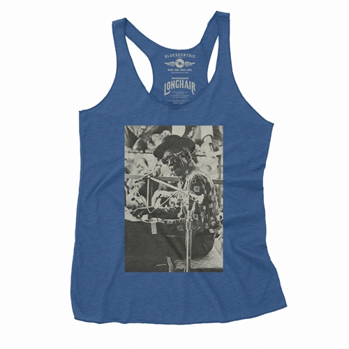 Professor Longhair Jazzfest Photo Racerback Tank - Women