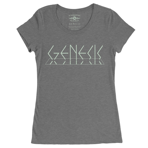 Genesis Lamb Logo Ladies T Shirt - Relaxed Fit - ladiesdeepheather