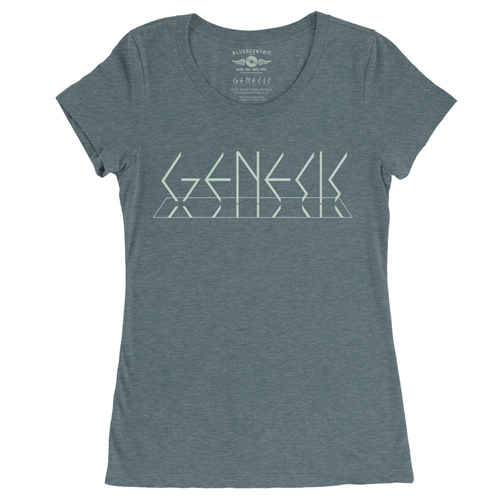 Genesis Lamb Logo Ladies T Shirt - Relaxed Fit - ladiesheatherdeepteal