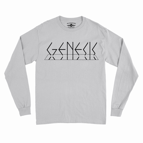 Genesis Lamb Logo Long Sleeve T-Shirt - longsleevewhite