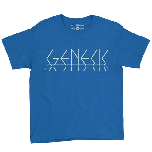 Genesis Lamb Logo Youth T-Shirt - Lightweight Vintage Children & Toddlers - youthroyalblue