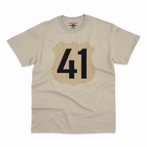 Highway 41 T-Shirt - Classic Heavy Cotton - classicsand