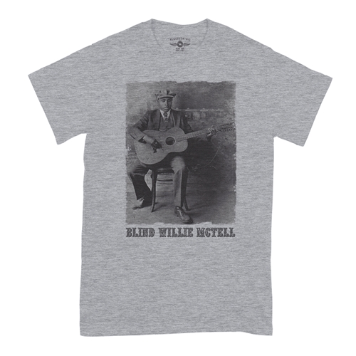 Blind Willie McTell T-Shirt - Classic Heavy Cotton - heatherathletic