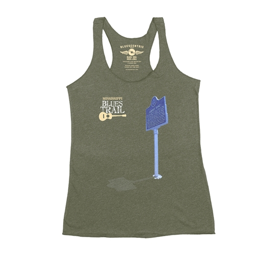 Mississippi Blues Trail Albert King Racerback Tank - Women