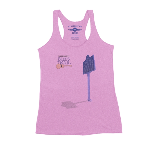 Mississippi Blues Trail Albert King Racerback Tank - Women