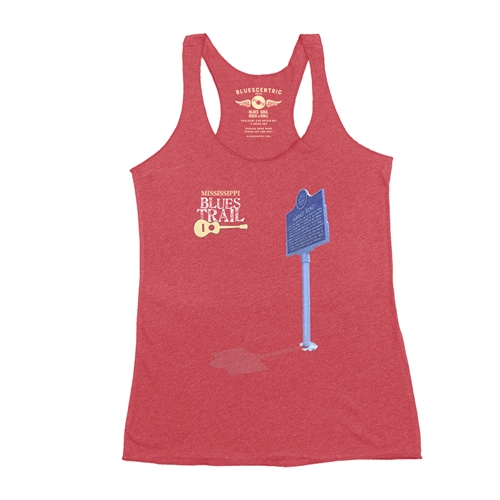 Mississippi Blues Trail Albert King Racerback Tank - Women