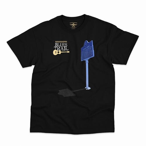 Mississippi Blues Trail Albert King T-Shirt - Classic Heavy Cotton - classicblack
