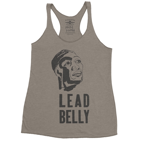 Wood Cut Lead Belly Racerback Tank - Women