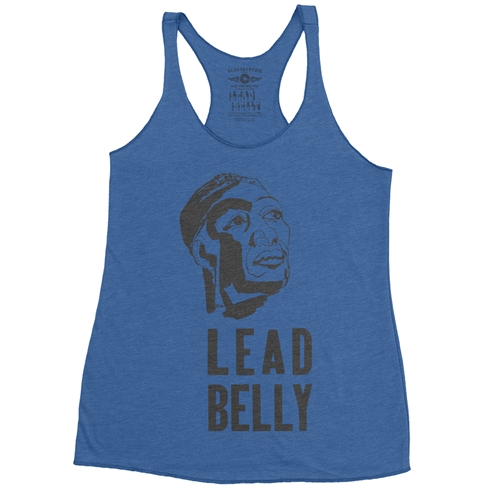 Wood Cut Lead Belly Racerback Tank - Women